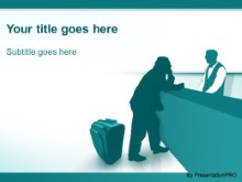 Download concierge teal PowerPoint Template and other software plugins for Microsoft PowerPoint